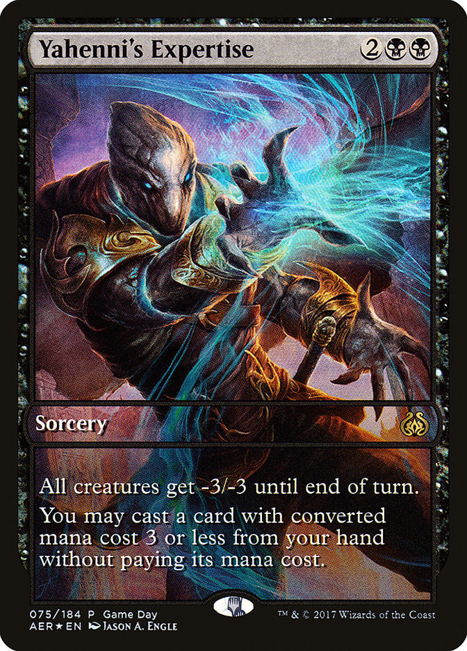 Yahenni's Expertise (Game Day) [Aether Revolt Promos] | Exor Games Summserside