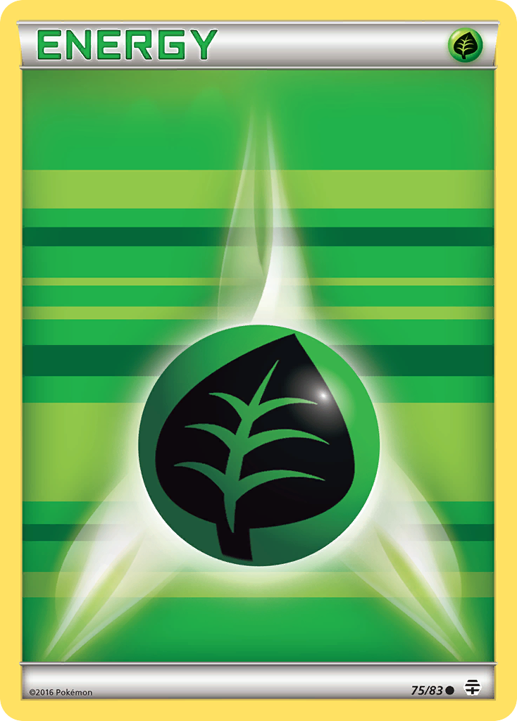 Grass Energy (75/83) [XY: Generations] | Exor Games Summserside