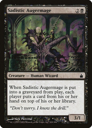 Sadistic Augermage [Ravnica: City of Guilds] | Exor Games Summserside