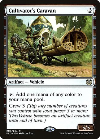 Cultivator's Caravan [Kaladesh Promos] | Exor Games Summserside