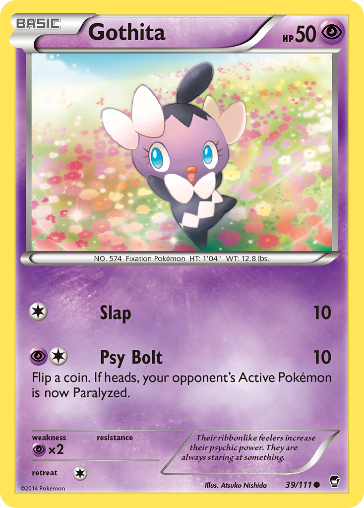 Gothita (39/111) [XY: Furious Fists] | Exor Games Summserside