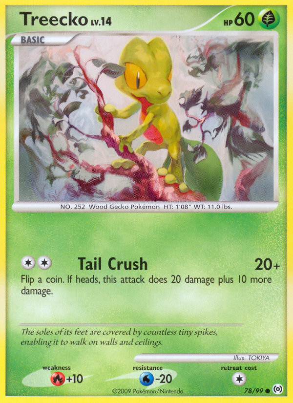 Treecko (78/99) [Platinum: Arceus] | Exor Games Summserside