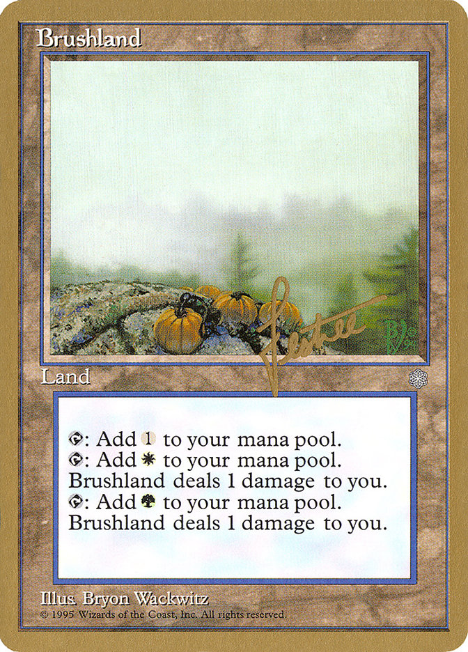 Brushland (Bertrand Lestree) [Pro Tour Collector Set] | Exor Games Summserside