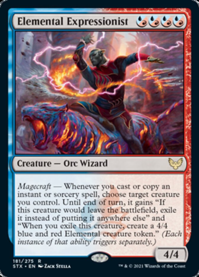 Elemental Expressionist [Strixhaven: School of Mages] | Exor Games Summserside