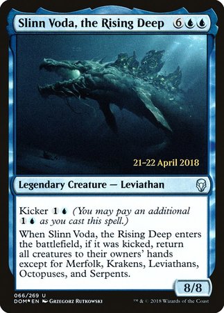 Slinn Voda, the Rising Deep [Dominaria Promos] | Exor Games Summserside