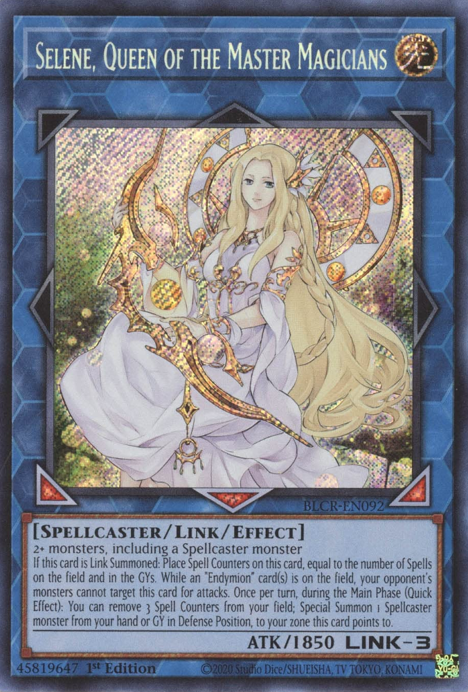 Selene, Queen of the Master Magicians [BLCR-EN092] Secret Rare | Exor Games Summserside
