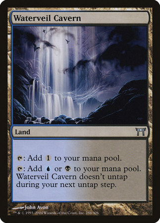 Waterveil Cavern [Champions of Kamigawa] | Exor Games Summserside