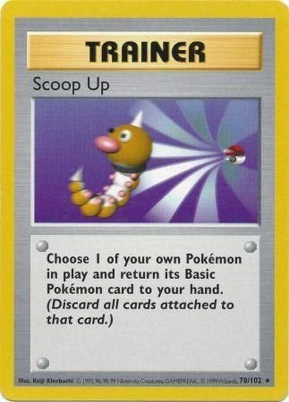 Scoop Up (78/102) [Base Set Shadowless Unlimited] | Exor Games Summserside