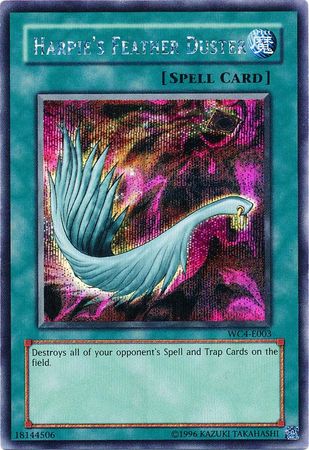 Harpie's Feather Duster [WC4-E003] Prismatic Secret Rare | Exor Games Summserside