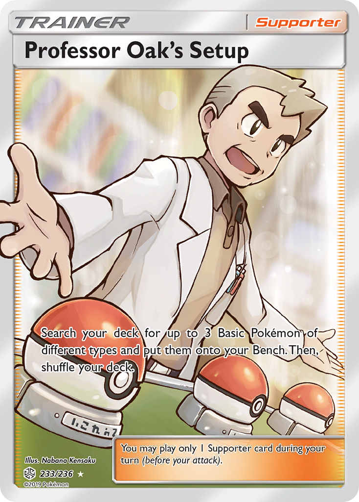 Professor Oak's Setup (233/236) [Sun & Moon: Cosmic Eclipse] | Exor Games Summserside