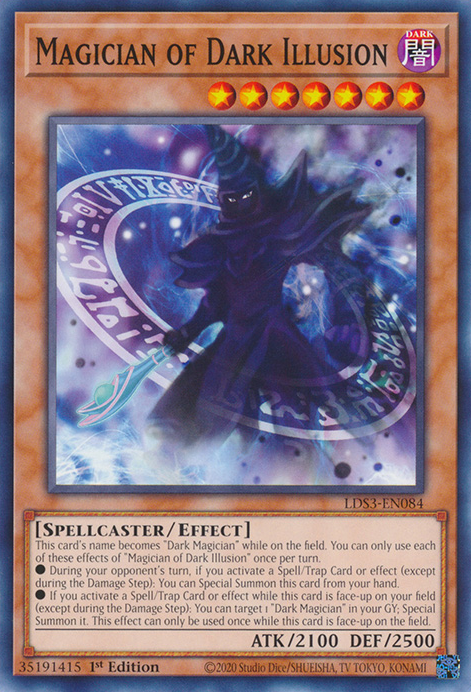 Magician of Dark Illusion [LDS3-EN084] Common | Exor Games Summserside