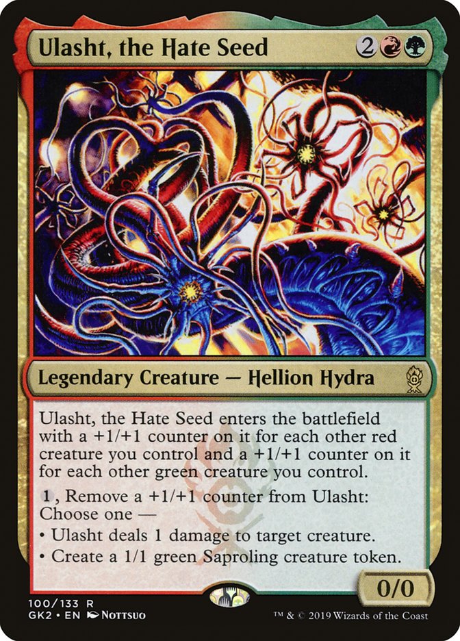 Ulasht, the Hate Seed [Ravnica Allegiance Guild Kit] | Exor Games Summserside