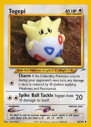 Togepi (56/105) [Neo Destiny Unlimited] | Exor Games Summserside