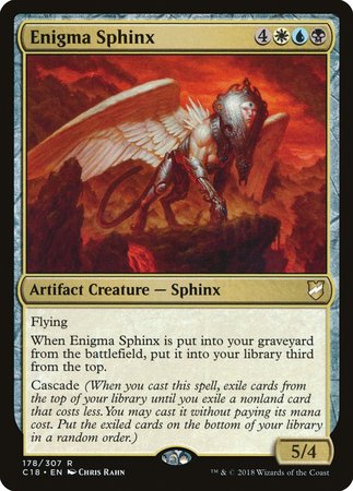 Enigma Sphinx [Commander 2018] | Exor Games Summserside