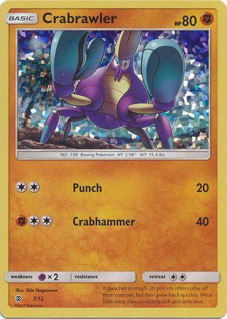 Crabrawler (7/12) [McDonald's Promos: 2017 Collection] | Exor Games Summserside