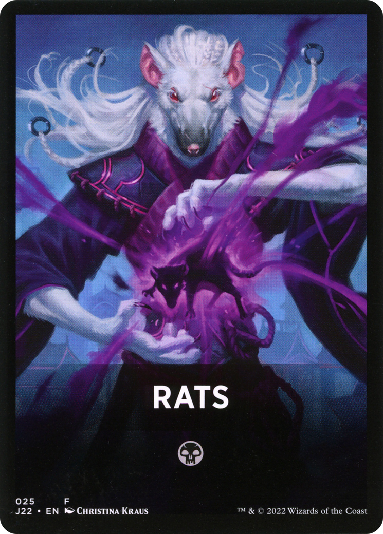 Rats Theme Card [Jumpstart 2022 Front Cards] | Exor Games Summserside