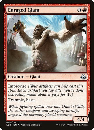 Enraged Giant [Aether Revolt] | Exor Games Summserside