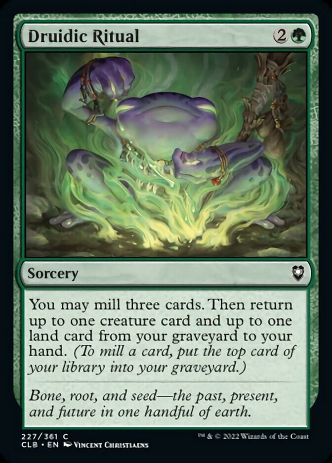 Druidic Ritual [Commander Legends: Battle for Baldur's Gate] | Exor Games Summserside