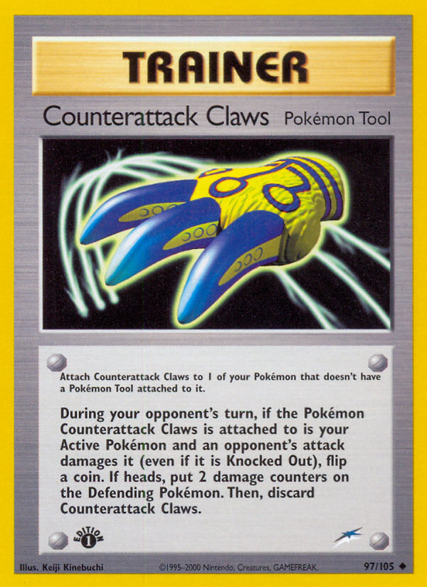 Counterattack Claws (97/105) [Neo Destiny 1st Edition] | Exor Games Summserside