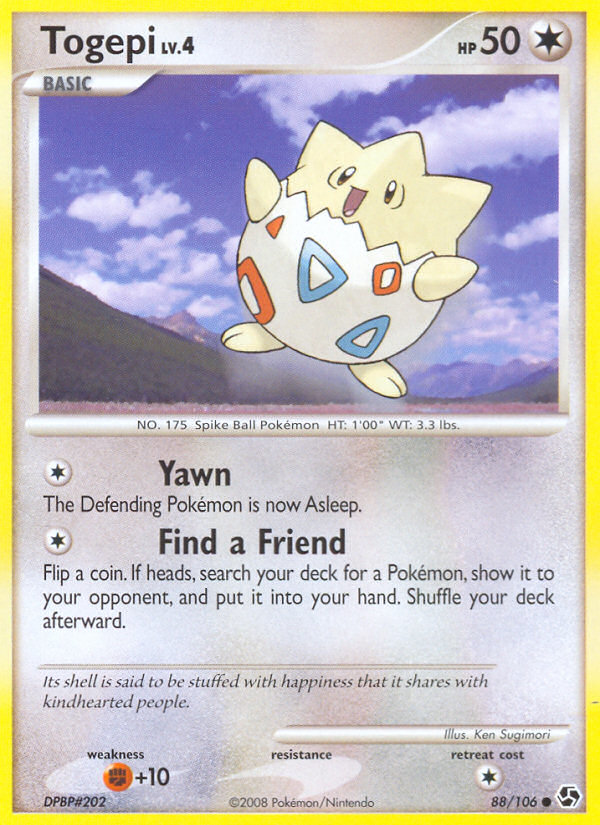 Togepi (88/106) [Diamond & Pearl: Great Encounters] | Exor Games Summserside