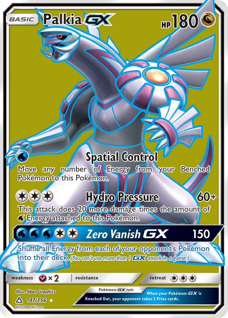 Palkia GX (147/156) [Sun & Moon: Ultra Prism] | Exor Games Summserside