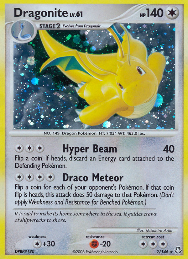 Dragonite (2/146) [Diamond & Pearl: Legends Awakened] | Exor Games Summserside