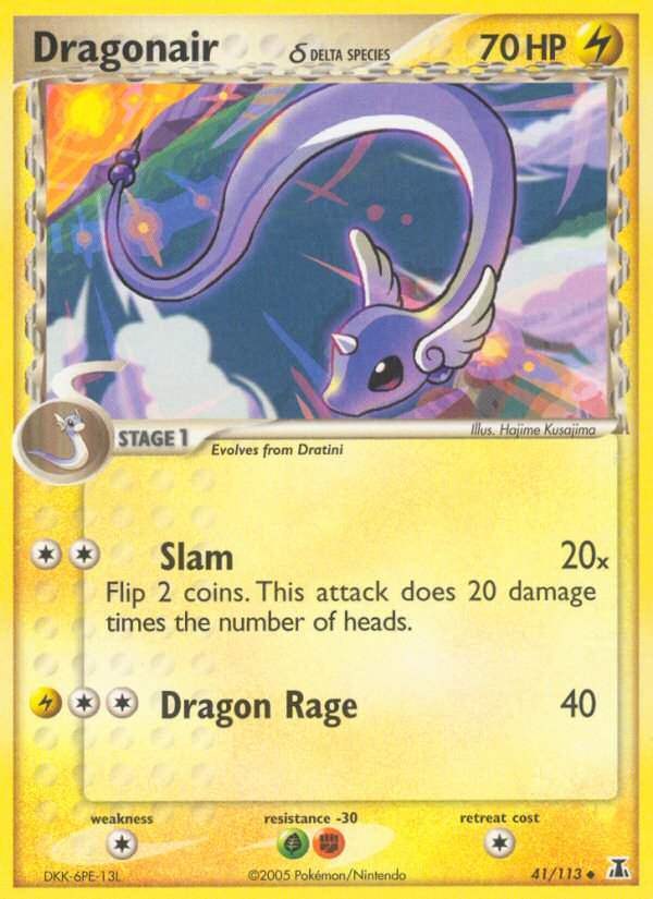 Dragonair (41/113) (Delta Species) [EX: Delta Species] | Exor Games Summserside