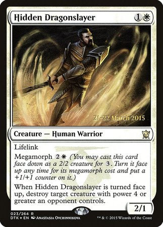 Hidden Dragonslayer [Dragons of Tarkir Promos] | Exor Games Summserside