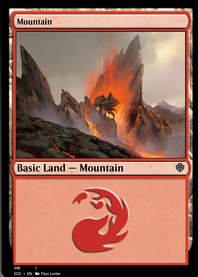 Mountain (348) [Starter Commander Decks] | Exor Games Summserside