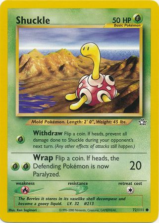 Shuckle (72/111) [Neo Genesis Unlimited] | Exor Games Summserside