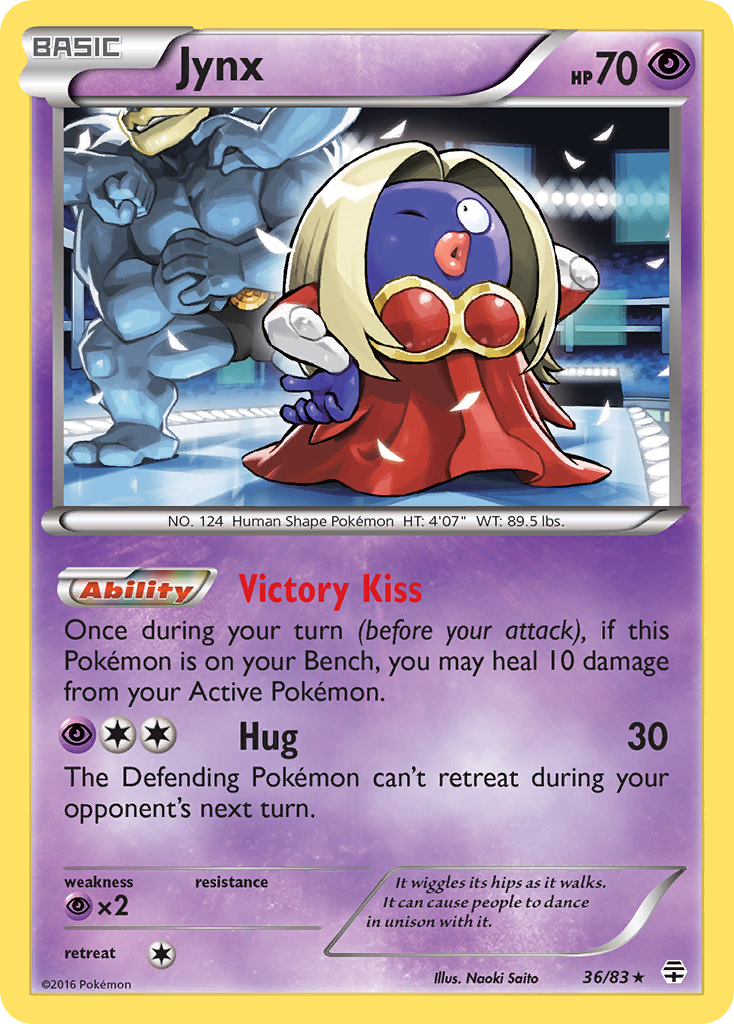 Jynx (36/83) [XY: Generations] | Exor Games Summserside