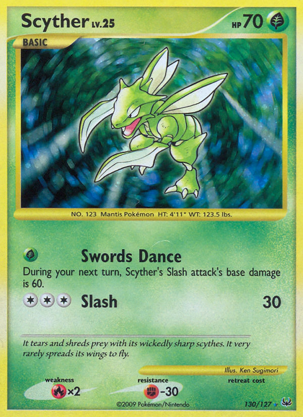 Scyther (130/127) [Platinum: Base Set] | Exor Games Summserside