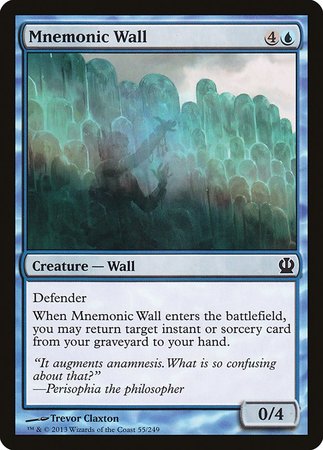 Mnemonic Wall [Theros] | Exor Games Summserside