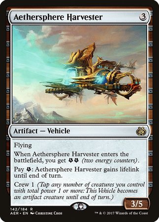 Aethersphere Harvester [Aether Revolt] | Exor Games Summserside