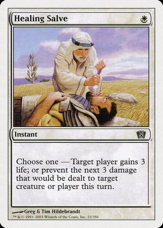 Healing Salve [Eighth Edition] | Exor Games Summserside