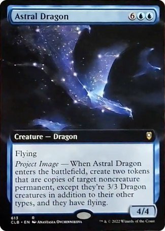 Astral Dragon (Extended Art) [Commander Legends: Battle for Baldur's Gate] | Exor Games Summserside