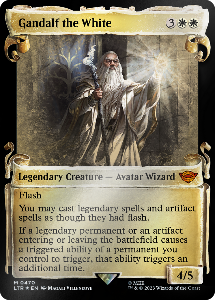 Gandalf the White [The Lord of the Rings: Tales of Middle-Earth Showcase Scrolls] | Exor Games Summserside