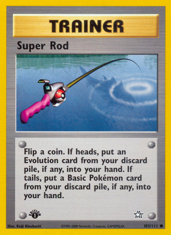 Super Rod (103/111) [Neo Genesis 1st Edition] | Exor Games Summserside