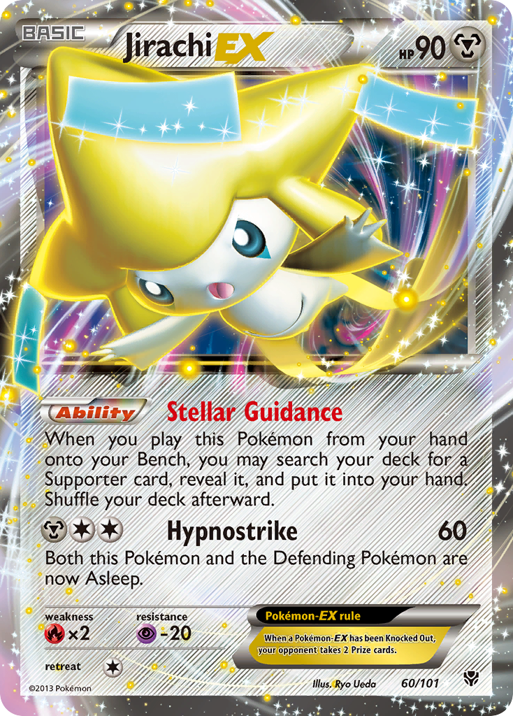 Jirachi EX (60/101) [Black & White: Plasma Blast] | Exor Games Summserside