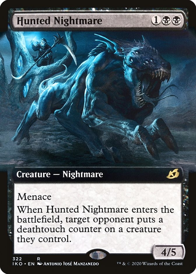 Hunted Nightmare (Extended Art) [Ikoria: Lair of Behemoths] | Exor Games Summserside