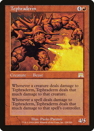 Tephraderm [Onslaught] | Exor Games Summserside