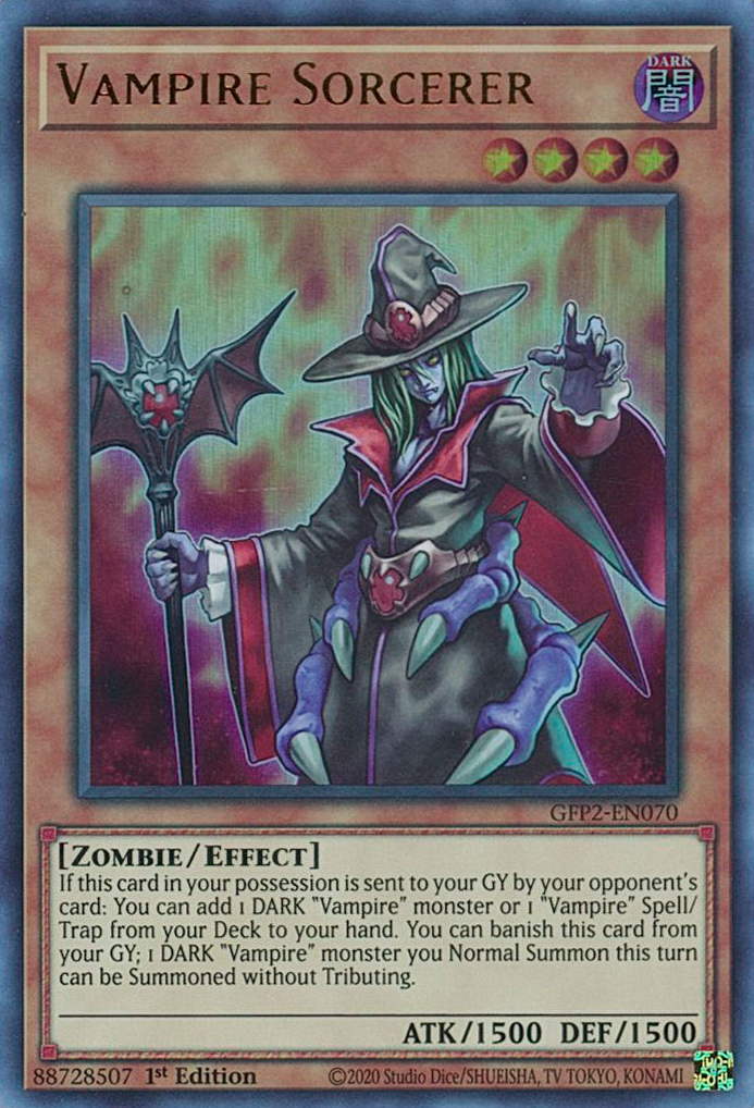 Vampire Sorcerer [GFP2-EN070] Ultra Rare | Exor Games Summserside