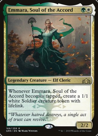 Emmara, Soul of the Accord [Guilds of Ravnica] | Exor Games Summserside