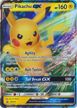 Pikachu GX (SM232) (Jumbo Card) [Sun & Moon: Black Star Promos] | Exor Games Summserside