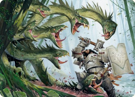 Lair of the Hydra Art Card [Dungeons & Dragons: Adventures in the Forgotten Realms Art Series] | Exor Games Summserside