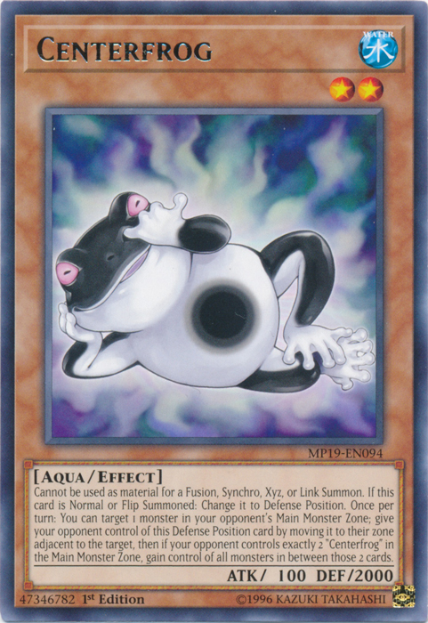 Centerfrog [MP19-EN094] Rare | Exor Games Summserside