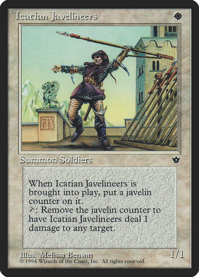 Icatian Javelineers (Melissa A. Benson) [Fallen Empires] | Exor Games Summserside