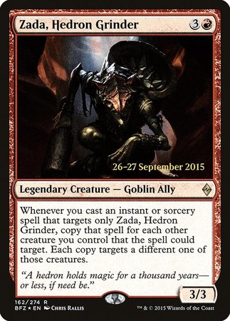 Zada, Hedron Grinder [Battle for Zendikar Promos] | Exor Games Summserside