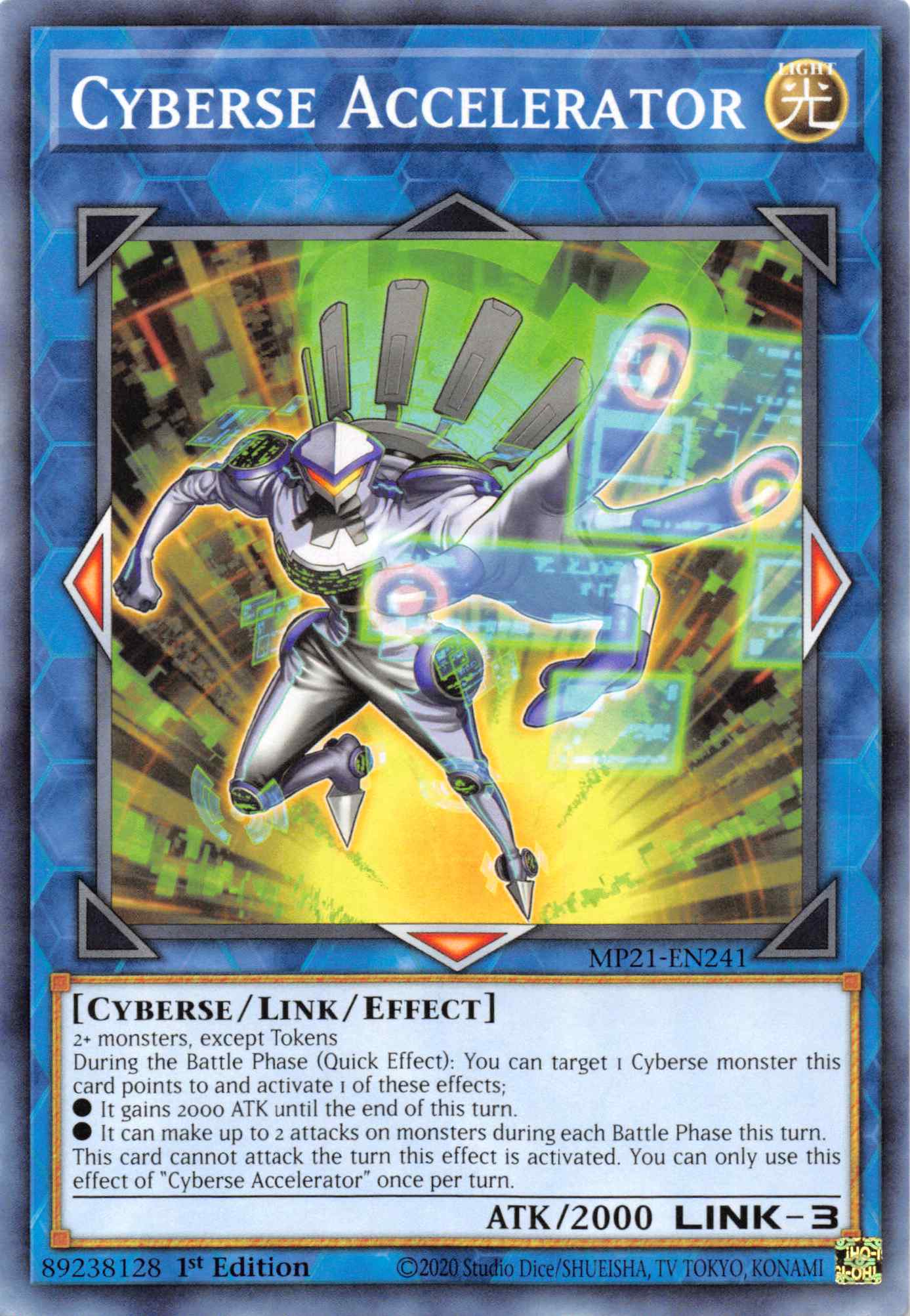 Cyberse Accelerator [MP21-EN241] Common | Exor Games Summserside