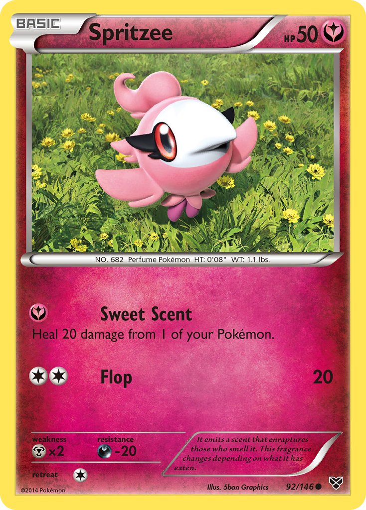 Spritzee (92/146) [XY: Base Set] | Exor Games Summserside